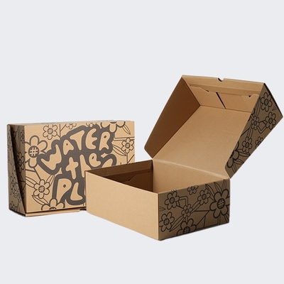 Beli Kraft Packaging kotak pos persegi panjang ramah lingkungan untuk pengiriman dan kemasan online manufacture