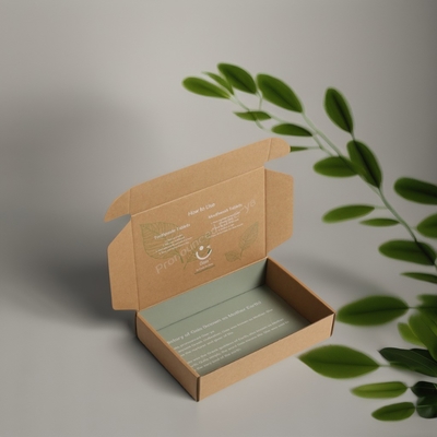 Beli Daur Ulang Logo Khusus Karton Kraft Cetak Ganda Kotak Kemasan Kertas Ramah Lingkungan online manufacture