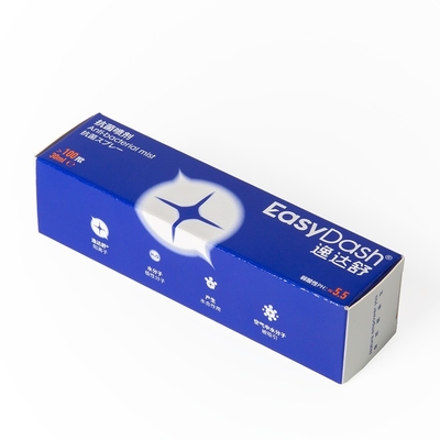 Beli Customized Ketebalan Tuck End Box untuk Antibakteri Semprotan Kemasan CMYK Color Printing online manufacture
