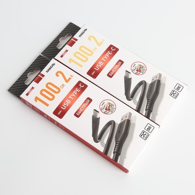 Beli Custom Plastic Liner Type Mobile Phone Kotak kertas Ivory Board untuk pengisi daya iPhone online manufacture