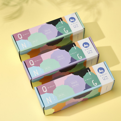 Beli pengiriman kotak surat kertas bergelombang logo khusus untuk parfum dan produk rumah tangga online manufacture