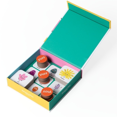 Magnetic Closure 1200g Kotak Kemasan Hadiah Karton Untuk Mainan Pendidikan Anak-anak