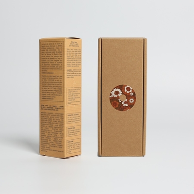 Custom Logo Printed Craft Paper Tuck End Packaging untuk ketebalan yang disesuaikan yang ramah lingkungan