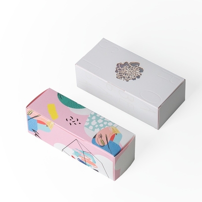 Custom Packaging Printing White Cardboard Box untuk Tuck End Auto Bottom Paper Box