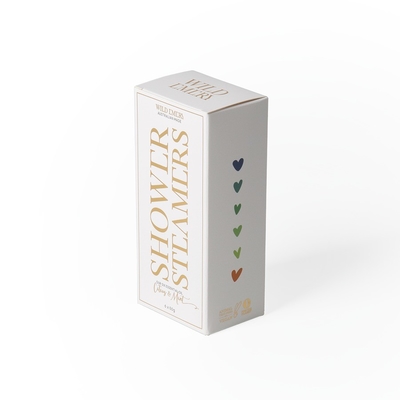 Kotak botol kosong kardus Perfume Square untuk Shower Steam Machine Ketebalan Desain Custom