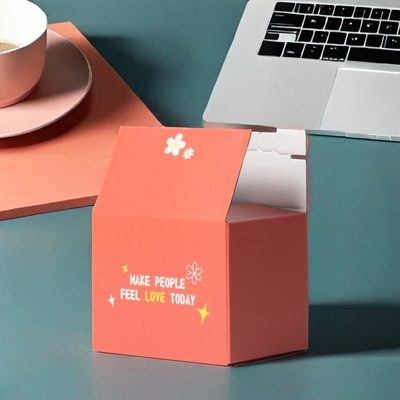 Custom Logo Mailer Packaging Box Untuk Produk Kosmetik Eco-Friendly Shipping Box Untuk Kuku Presson