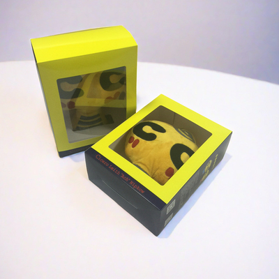 CMYK 4 Warna Offset Printing Reverse Tuck Box Dengan Jendela Dan Penutupan Flap Magnetik