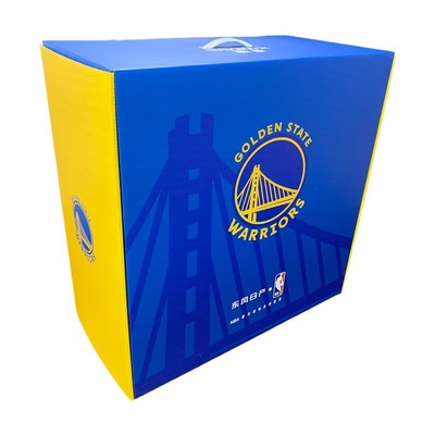 Custom Daur Ulang Karton Karton Corrugated Mailer Box 5 Lapisan E-Flute Kotak Karton Kuat Besar Dengan Genggam