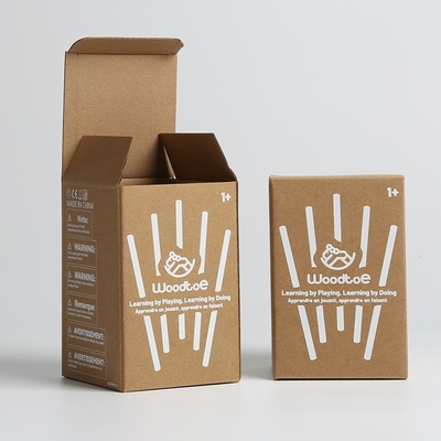 Tuck End Paper Box Packaging Mailer Box Silk Screen Printed Logo dengan Desain Handle